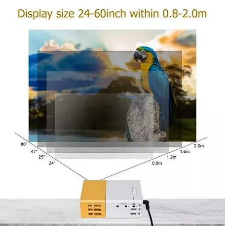 Mini Proyector Led Portatil Hdmi Vga Usb